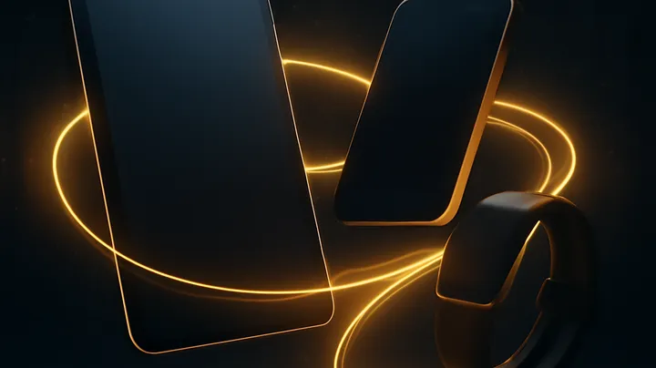 8444 BAT COM Multiple devices floating in harmony